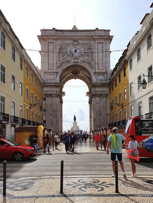Lissabons triumfbåge Arco do Triunfo