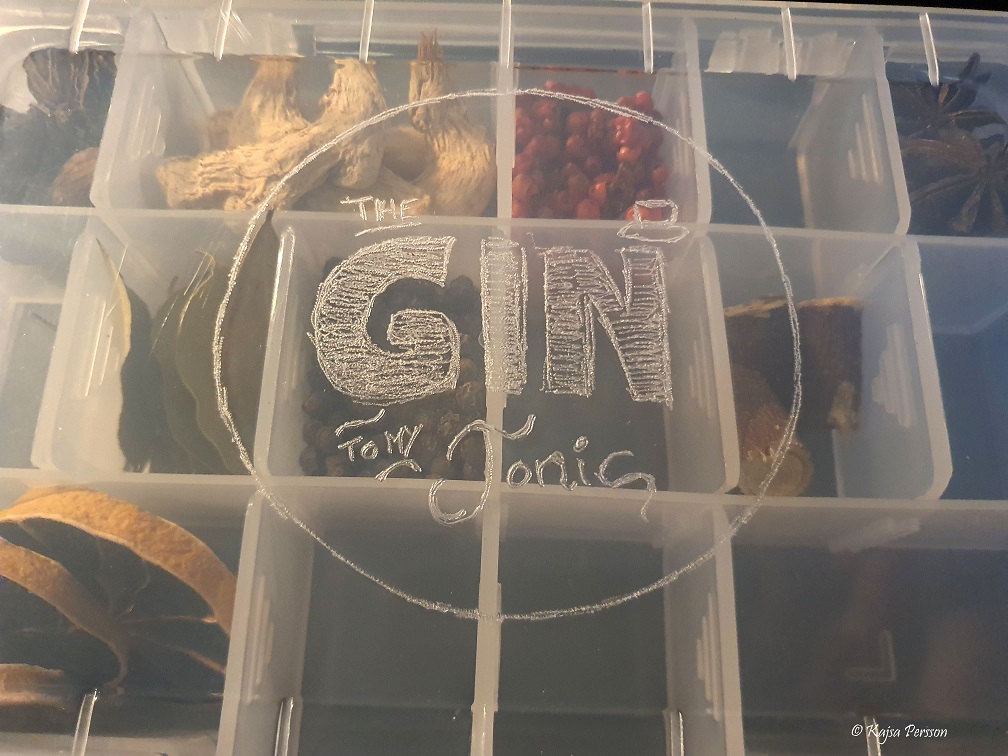 Graverad Gin och tonic låda